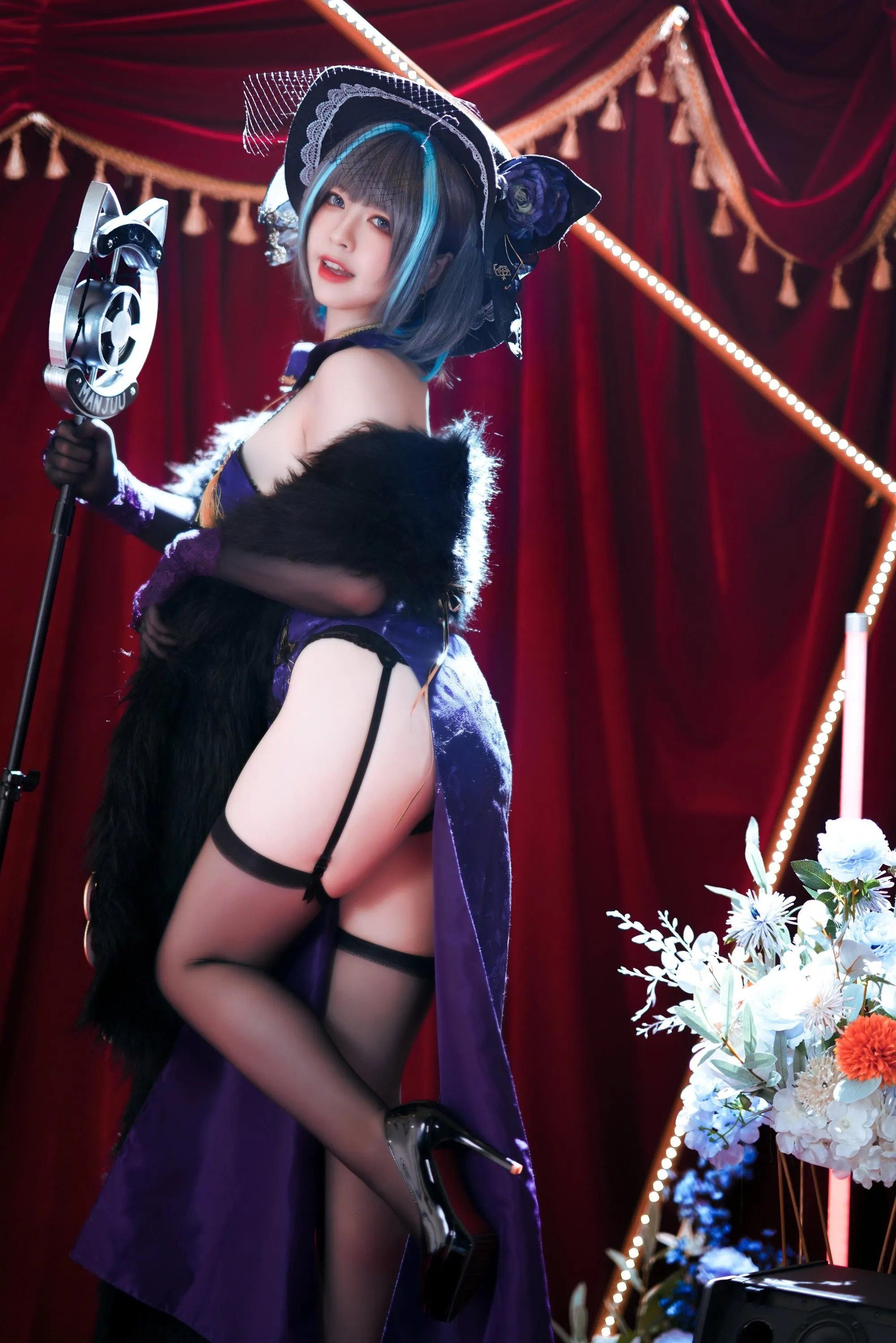 半半子 – NO.52 柴郡旗袍 [44P]插图6
